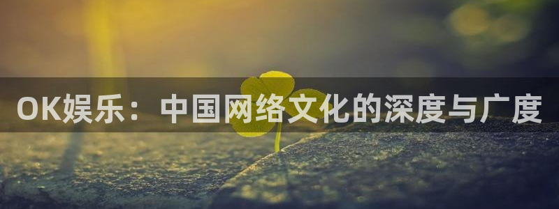 门徒娱乐安卓.立即访问注册.中国：OK娱乐：中国网络文化的深度与广度