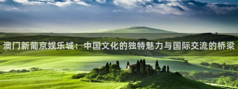 门徒娱乐app：澳门新葡京娱乐城：中国文化的独特魅力与国际交流的桥梁